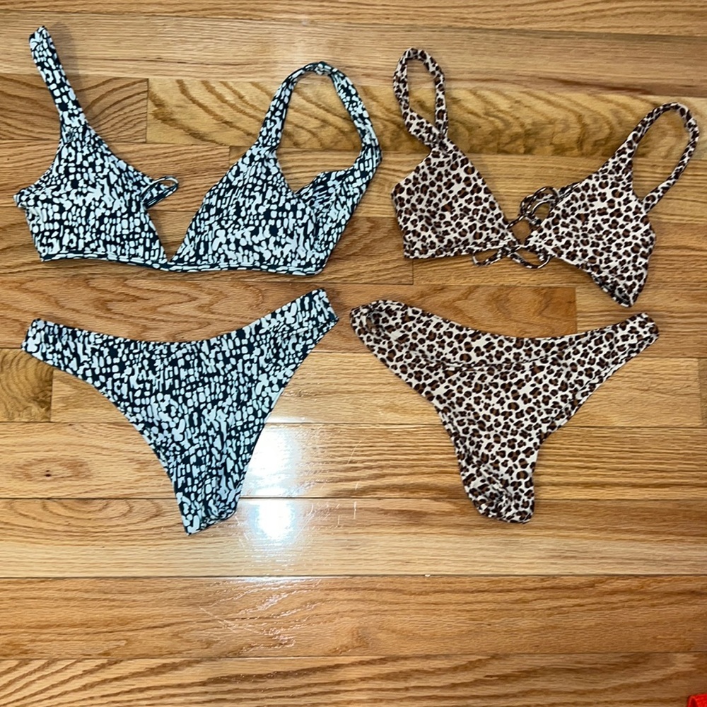 2 Shein bikini sets